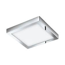 Eglo Fueva LED opbouwarmatuur IP44 300x300mm chroom