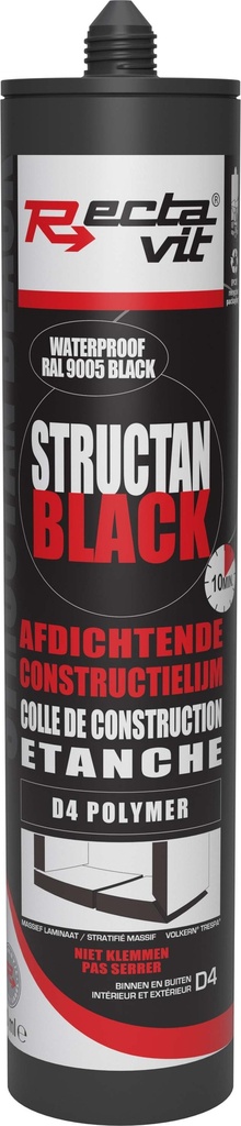 RECTAVIT STRUCTAN BLACK - 290ML