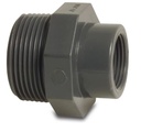 Druk PVC verloopstuk 6/4 x 4/4 MF