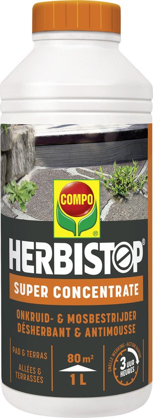 Combo Herbistop green super pad & terras 1L