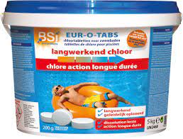 BSI Eur-O-Tabs langwerkende chloortabletten 200gr (5kg)