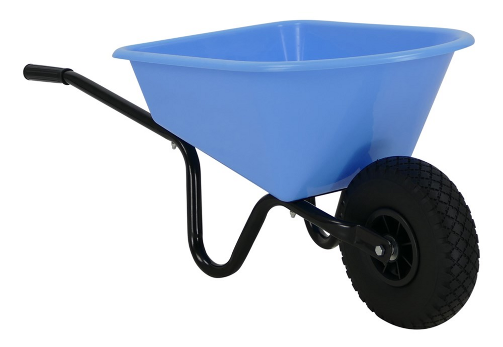 Kinderkruiwagen baby-blauw