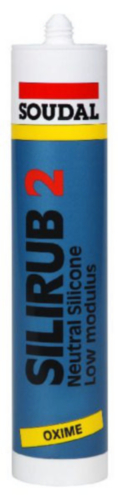 Soudal silirub 2 wit - 300ml