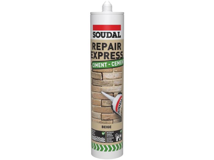 Soudal repair express cement - 300ml RAL1015