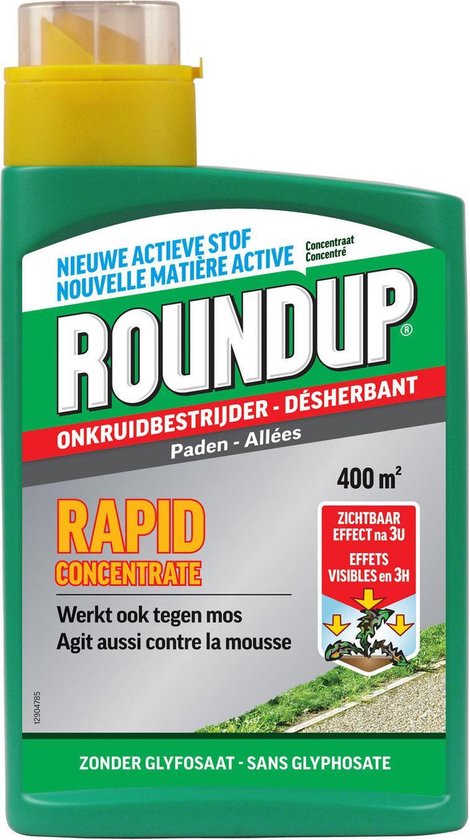 Roundup onkruidbestrijder voor paden 990ml