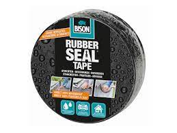 Bison rubber seal tape - 75MM x 5LM