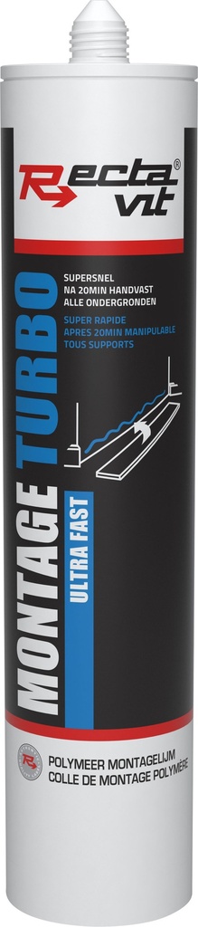 RVIT - MONTAGE SUPER ACRYLAAT MONTAGELIJM 290ML