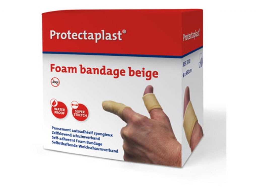 Protectaplast zelfklevend schuimverband 6cm x 4.5m