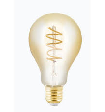 Eglo LED lamp peer m/spiraal amber E27 4W 245lm 2200K