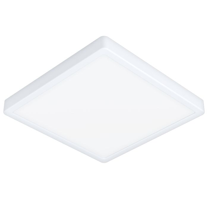 Eglo Fueva 5 LED opbouw 285x285mm wit IP44 2400lm 3000K