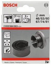 Bosch - zaagkrans 9D-set 46-81mm