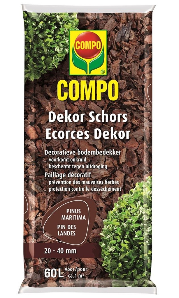 Compo dekor schors 20-40mm 60L