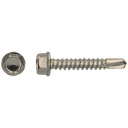 Zelfborende schroef met zeskantkop inox 3.5x25mm (200st)