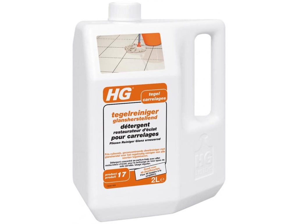 HG tegelreiniger glans 2L (nr17)