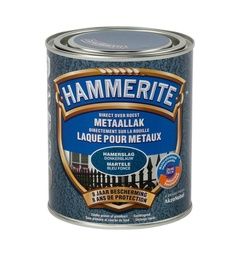 [28027] HAMMERITE HAMERSLAGLAK 750ML DONKERBLAUW