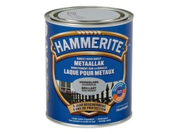 [28056] HAMMERITE HOOGGLANSLAK 750ML ZILVERGRIJS