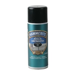 [28163] Hammerite satijnglanslak zwart 400ml