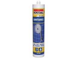 [36898] Soudal sanitaire silicone wit - 310ml