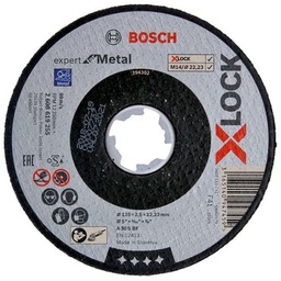 [84136] Bosch - XLK DSS EXP. metal 125x2,5x22,23 - recht