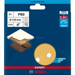 [84635] Bosch - schuurvel C470 125 - G80 - 8gtn - 5x
