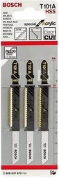 [84162] BOSCH - 3X BLAD T101A SPECIAL PLEXIGLAS