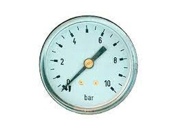 [14127] Manometer axial 1/4M - 52mm - 10kg