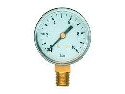 [14128] Manometer radiaal 1/4M - 0-10bar