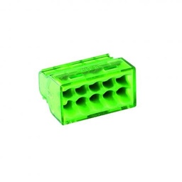 [81076] Rapidklem 3x 0.5-2.5mm² groen (100st)