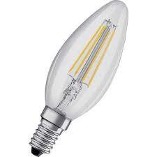 [83459] Osram LED lichtbron kaars E14 4W 470lm 2700K