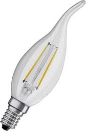 [83461] LED RETR CLBA40 E14 4W WW FIL