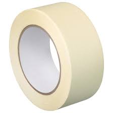 [83666] Papier afplakband 48mmx50m 60°C beige