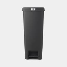 [86102] Brabantia Step-up pedaalemmer dark grey 40l