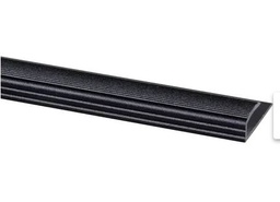 [86513] Eindprofiel PVC zwart 4-6x950mm