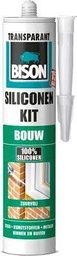 [89157] BISON SILICONEKIT BOUW 300ML KOKER TRANSPARANT