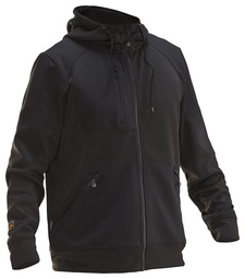 [89212] Jobman 5303 Hoodie spun dye zwart