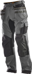 [89222] Jobman 2164 Craftsman stretch broek grijs/zwart