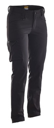 [98571] Jobman 2319 Dames stretch service broek zwart