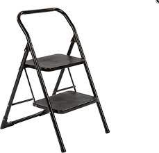 [89773] Big Step trapladder 2 treden - zwart