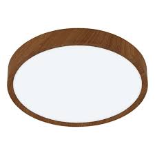 [89917] Eglo Musurita LED plafond 440mm hout 600lm 3000K