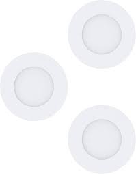 [89928] Eglo Fueva 1 LED inbouwspot wit 1050lm 3000K (3st)