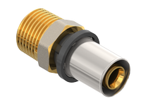 [82434] Unipipe pers koppeling recht 3/4M x 26/3