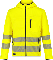 [96022] Scuti hoodie geel - High-Vis