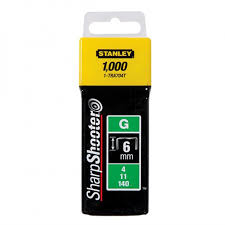 [96285] Stanley nieten 6mm type G - 1000stuks