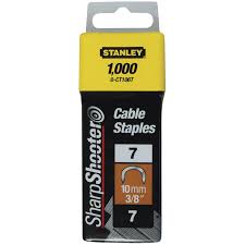 [96290] Stanley krammen 10mm type 7 - 1000stuks