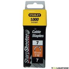 [96291] Stanley krammen 11mm type 7 - 1000stuks