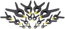 [96299] Stanley assortiment veerklemmen 18-delig
