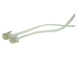 [50736] Profile RJ11 6P4C telefoonkabel 15m wit