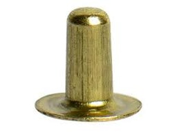 [54413] Buisrivet messing 9mm (10st)