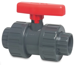 [57596] Druk PVC kogelkraan 3/4 FF