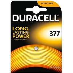 [62630] Duracell knoopcel batterij 377